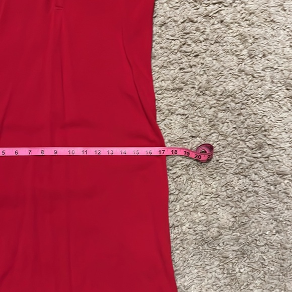 Polo Ralph Lauren Red Big Pony Polo Dress Size Medium - Picture 9 of 10